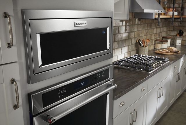 KitchenAid® 1.1 Cu. Ft. Stainless Steel Built In Microwave 4