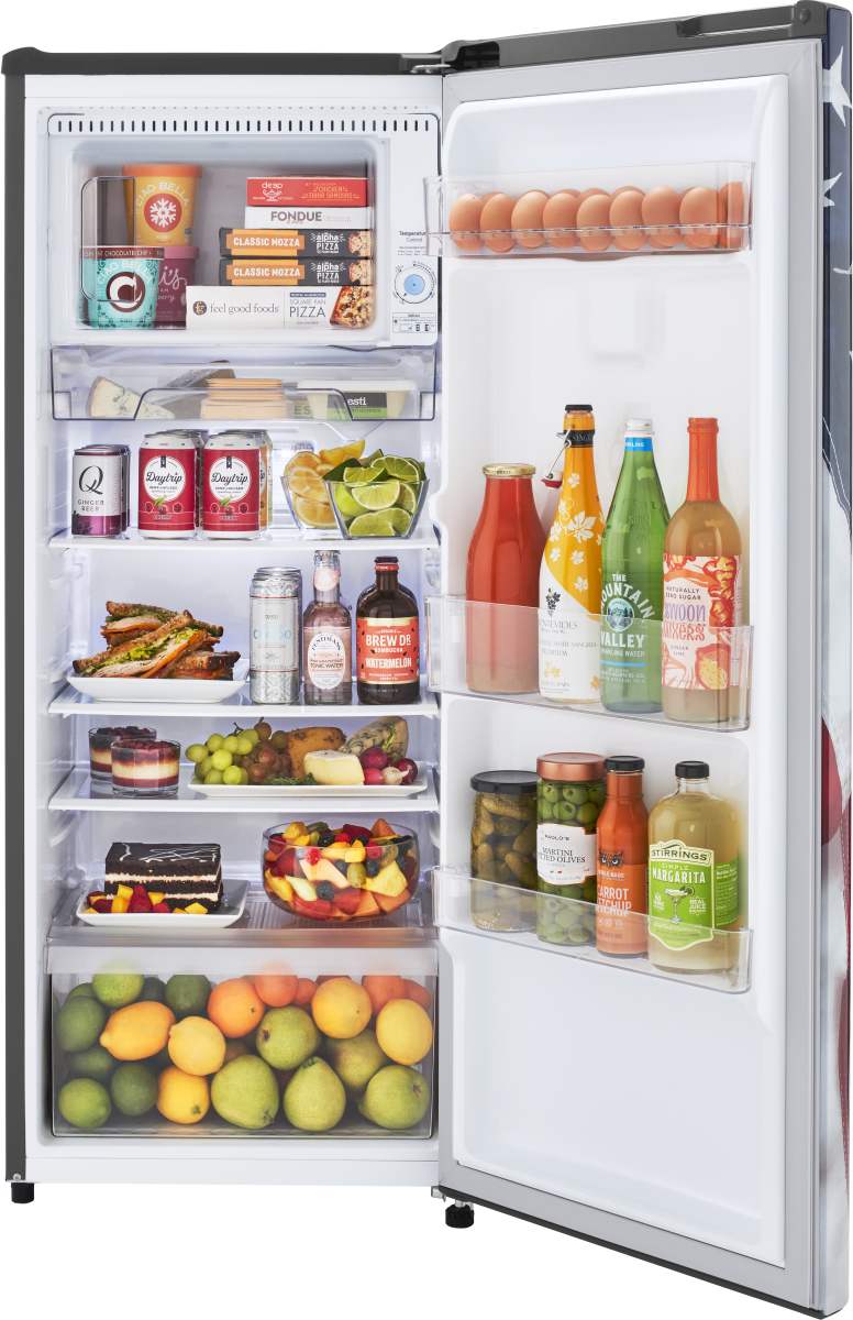 Lg 6.9 cu ft on sale single door refrigerator