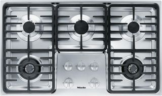 Miele 36" Stainless Steel Gas Cooktop