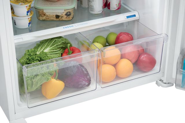Frigidaire® 20.0 Cu. Ft. White Top Freezer Refrigerator 6