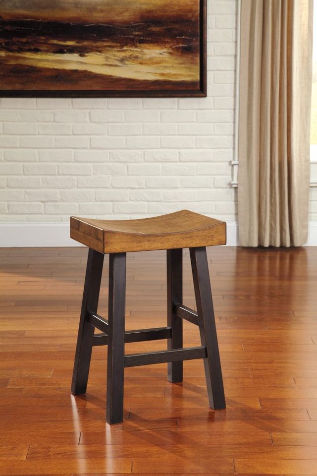 Signature Design by Ashley® Glosco Brown Counter Height Stool 6