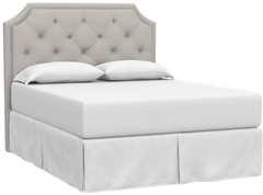 Bassett® Furniture Custom Upholstered Florence Clipped Corner King Headboard