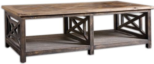 Uttermost® Spiro Two-Tone Coffee Table