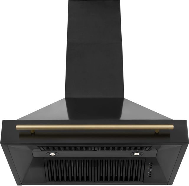 ZLINE Autograph Edition 36" Black Stainless Steel Wall Mounted Range Hood 9