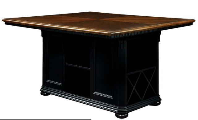 Furniture of America® Sabrina Black Counter Height Table