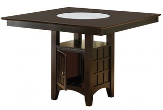 Coaster® Clanton Cappuccino Counter Height Storage Dining Table