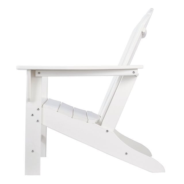 Signature Design by Ashley® Sundown Treasure White Adirondack Chair 1