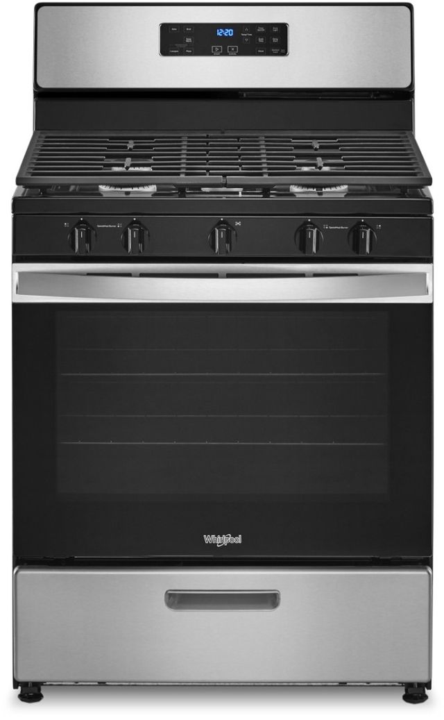 Whirlpool® 4 Piece Stainless Steel Kitchen Package-1