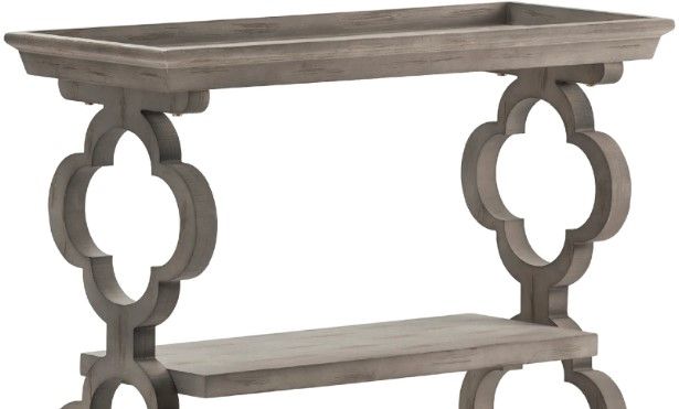 Crestview Collection Chelsea Gray Console Table-1