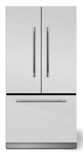 AGA Mercury 22.2 Cu. Ft. White Counter Depth French Door Refrigerator 