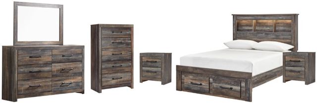 Signature Design by Ashley® Drystan 6-Piece Multi Full Panel Bed Set