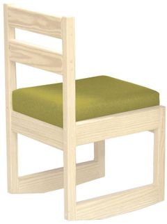 Crate Designs™ Furniture Unfinished 3 Position Chair