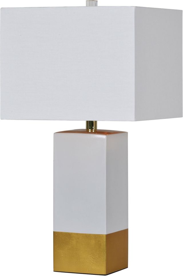 Renwil® Bond White And Gold Table Lamp