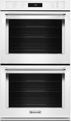 KitchenAid® 30" White Electric Built In Double Oven