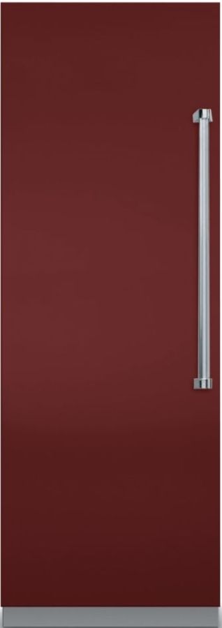 Viking® 7 Series 16.1 Cu. Ft. Reduction Red Fully Integrated Left Hinge All Freezer with 5/7 Series Panel 0