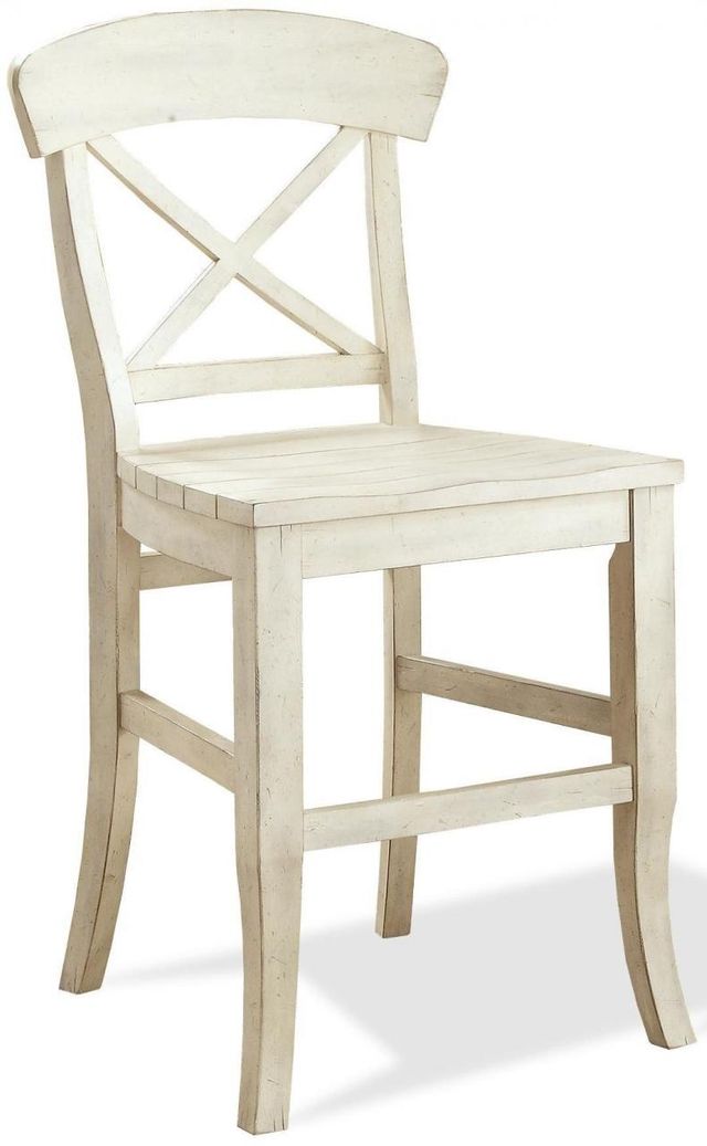 Riverside Furniture X-Back Counter Height Stool