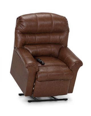 Franklin Hewett Leather Lift Chair with Heat & Massage
