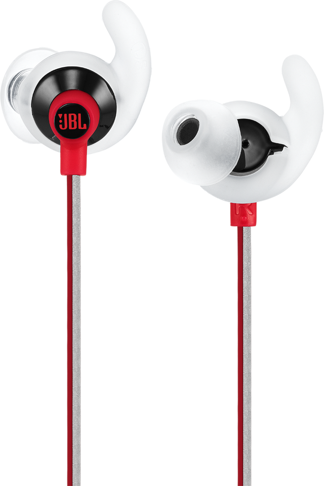 JBL® Reflect Fit Red Wireless Headphones 1