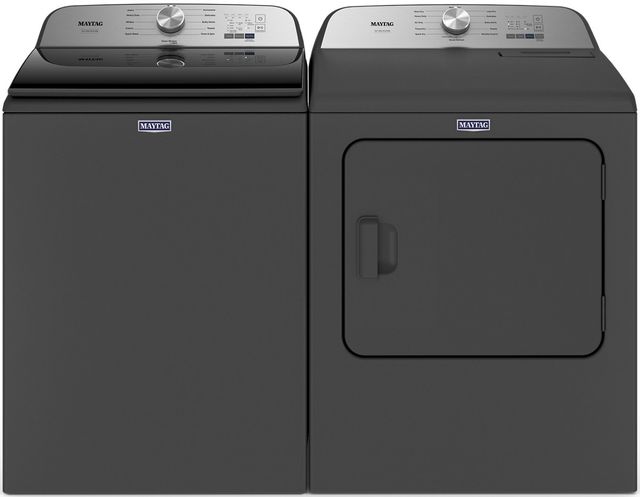 Maytag® 7.0 Cu. Ft. White Front Load Gas Dryer  8