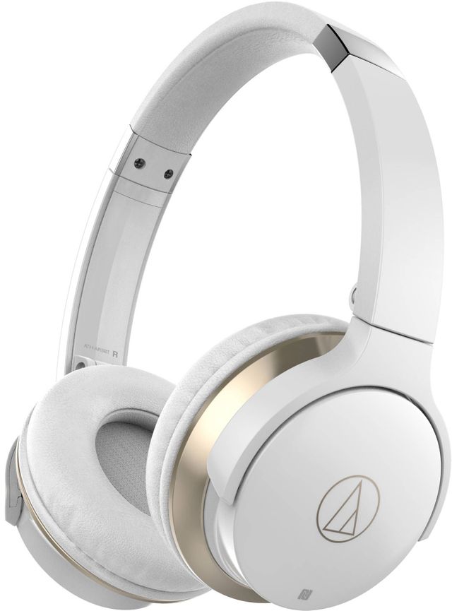 Audio-Technica® SonicFuel® White Wireless On-Ear Headphones