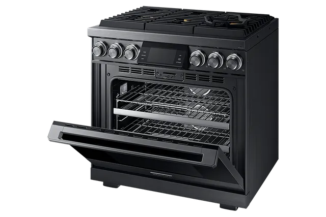 Dacor® Contemporary 36" Graphite Stainless Steel Pro Style Gas Range-2
