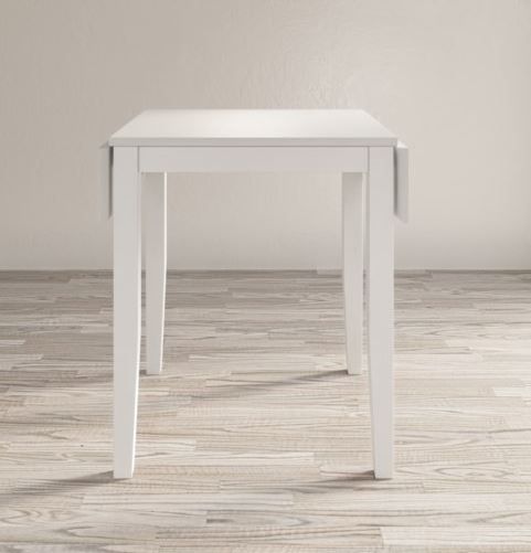 Jofran Inc. Eastern Tides Blanc Drop Leaf Counter Height Table 1