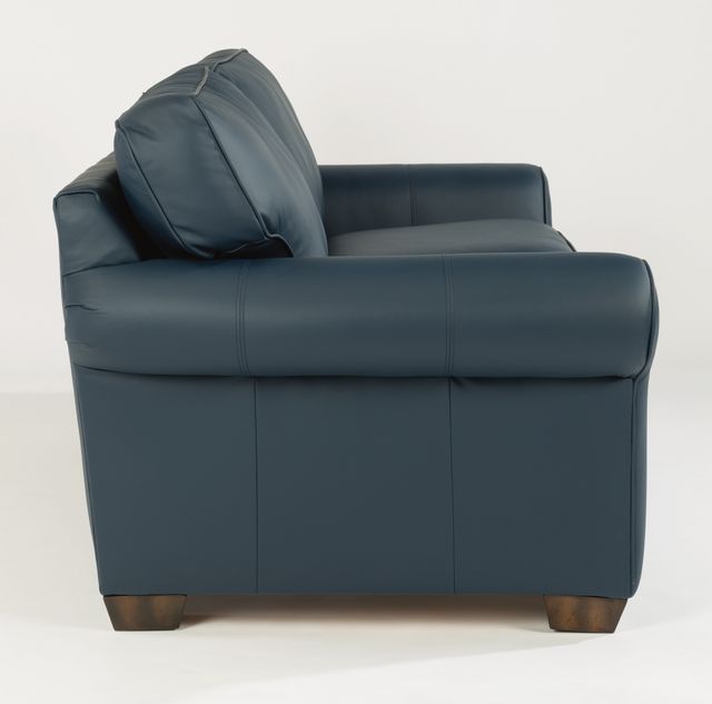Flexsteel® Vail Leather Two Cushion Sofa-2
