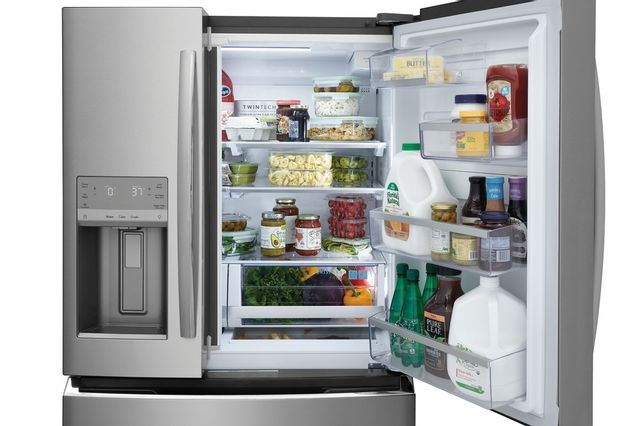 Frigidaire Gallery® 21.5 Cu. Ft. Smudge-Proof® Stainless Steel Counter Depth French Door Refrigerator 6