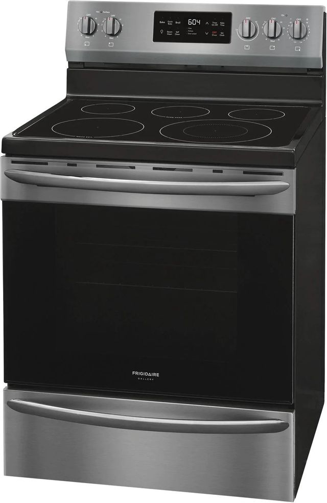 Frigidaire Gallery® 30" Black Stainless Steel Free Standing Electric Range-2