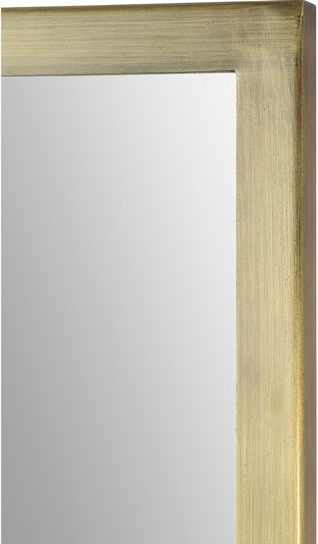 Miroir mural Leslie, noir/laiton antique, Renwil® 3