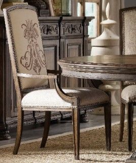 Hooker® Furniture Rhapsody 2-Piece Beige/Reclaimed Natural Dining Side Chair Set