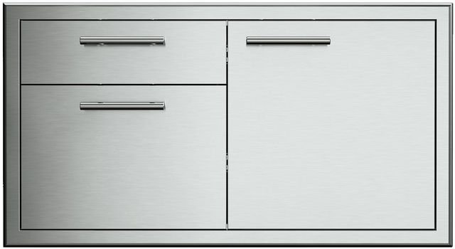 XO 42" Stainless Look Outdoor Single Roll Out Door and Drawer-0