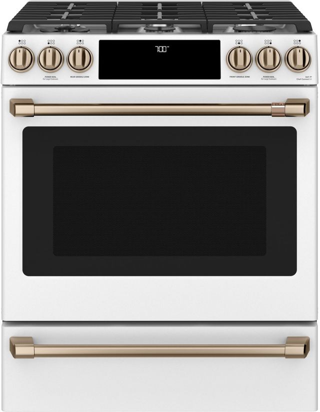 Café™ 30" Stainless Steel Free Standing Gas Range 18