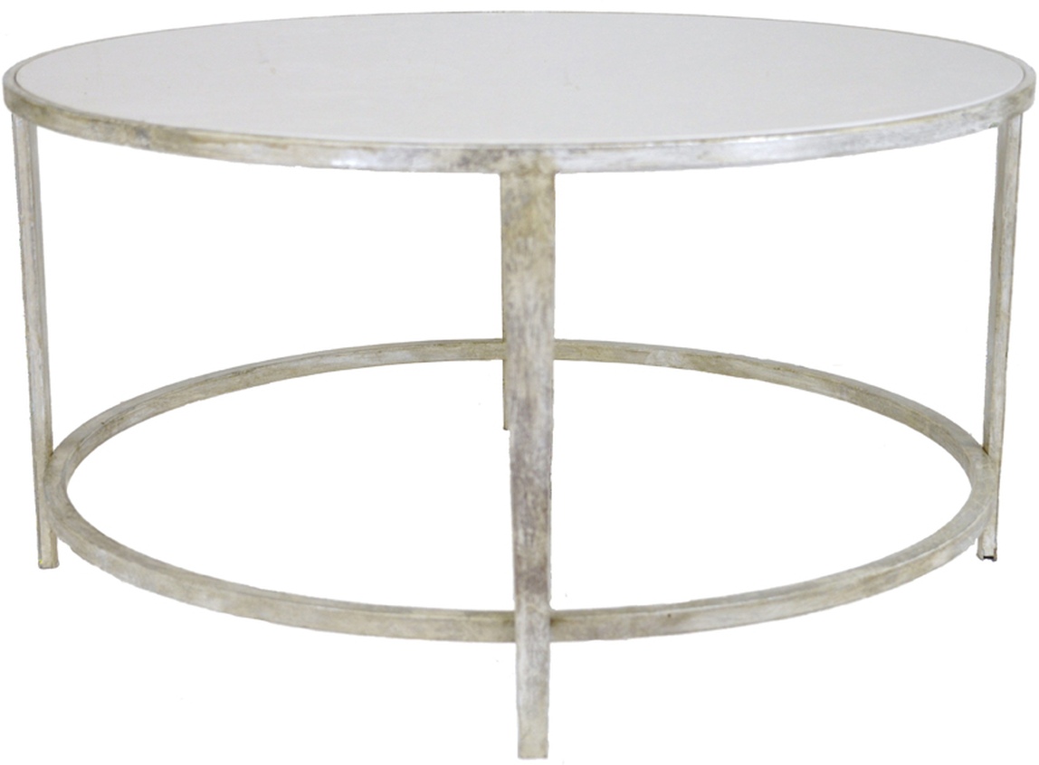 Zeugma Imports® Silver Coffee Table