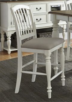 Liberty Furniture Cumberland Creek White Counter Chair