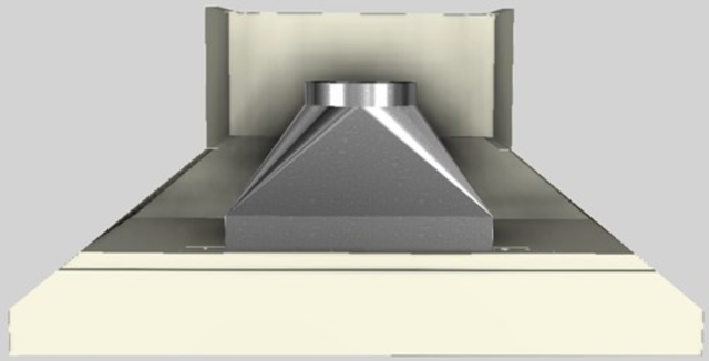 Vent-A-Hood® 60" Biscuit Euro-Style Wall Mounted Range Hood 4