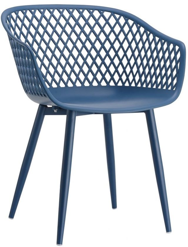 Moe's Home Collection Piazza Blue-M2 Outdoor Chair