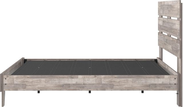 Signature Design by Ashley® Neilsville Whitewash Queen Panel Platform Bed 3