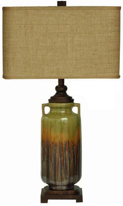 Crestview Collection West Haven Earthtone Table Lamp