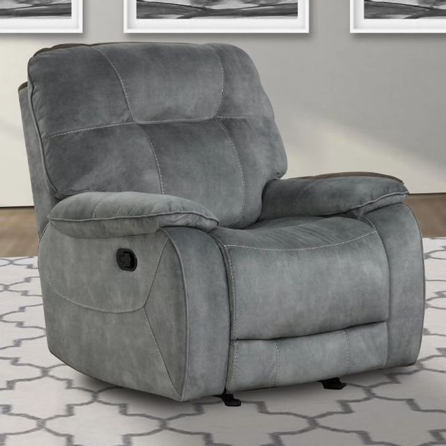 Parker House® Copper Shadow Gray Glider Recliner 4