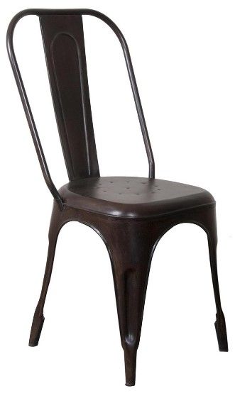 Coast2Coast Home™ 2-Piece Burnished Brown Metal Cello Chair Set