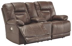 Signature Design by Ashley® Wurstrow Umber Power Reclining Loveseat