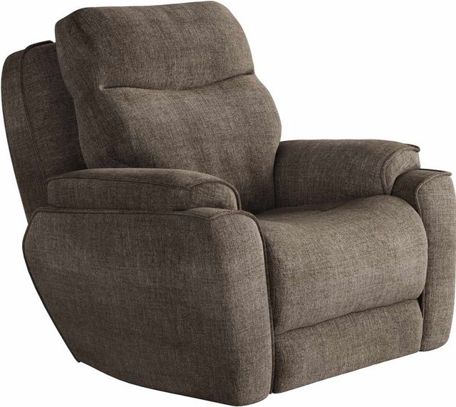 Southern Motion™ Contour Cocoa Power Headrest Wall Saver Recliner