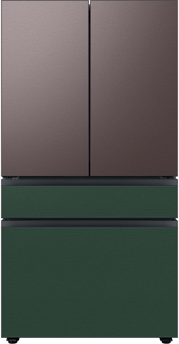 Samsung Bespoke 18" Tuscan Steel French Door Refrigerator Top Panel 2