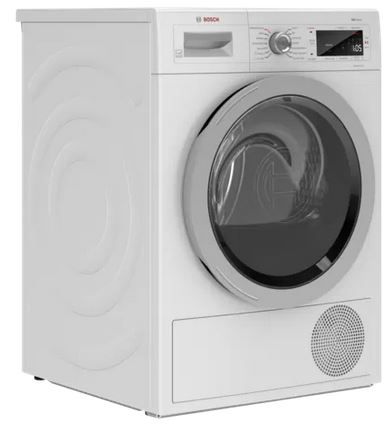 Bosch 500 Series 4.0 Cu. Ft. White Front Load Electric Dryer-2