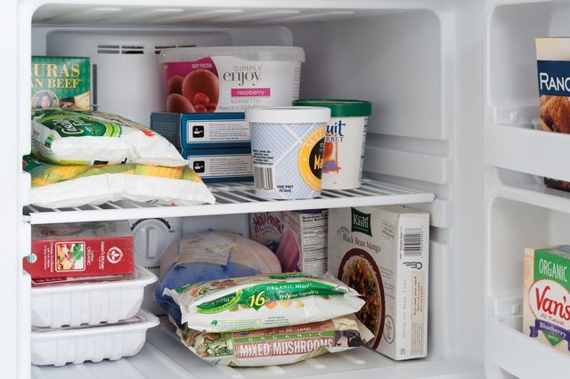Crosley® 11.6 Cu. Ft. White Top Freezer Refrigerator 4