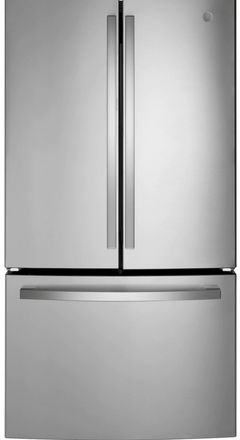 GE® 36 in. 27.0 Cu. Ft. Fingerprint Resistant Stainless Steel French Door Refrigerator