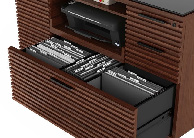 BDI Corridor™ 6520 Multifunction Cabinet-Chocolate Stained Walnut 2