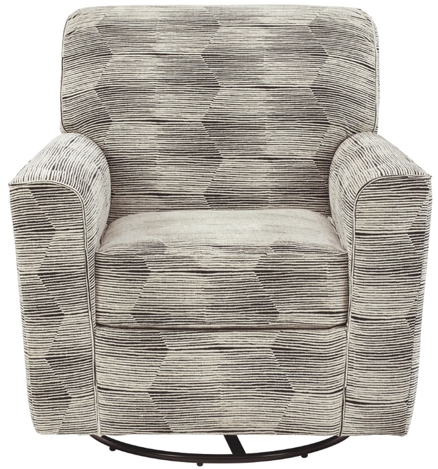 Benchcraft® Callisburg Granite Swivel Glider Accent Chair-1