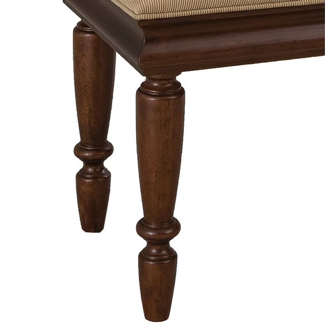 Liberty Furniture Rustic Traditions Rustic Cherry Vanity Bench 2